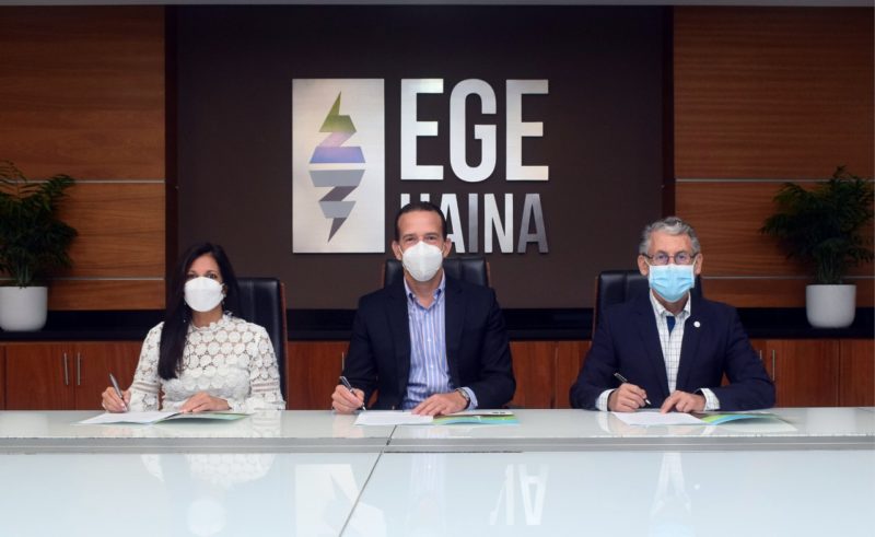 Zona Franca Las Américas y EGE Haina firman extensión de contrato de compra y venta  de energía renovable