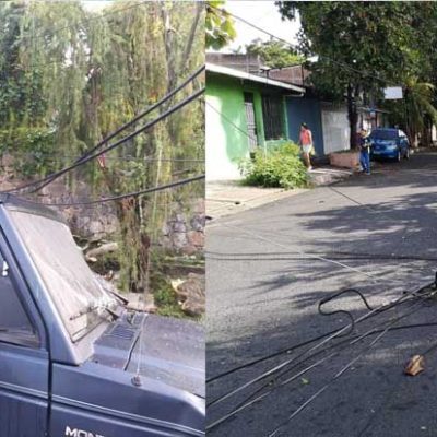 Lluvias generadas por Fred dejan sin energía a más de 300 mil usuarios