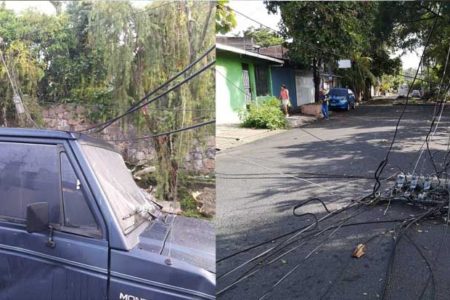 Lluvias generadas por Fred dejan sin energía a más de 300 mil usuarios