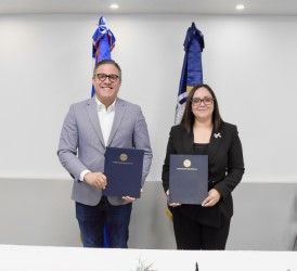 Autoridad Portuaria Y ADOEXPO firman acuerdo de colaboración para eficientizar labor del sector exportador en los puertos del país