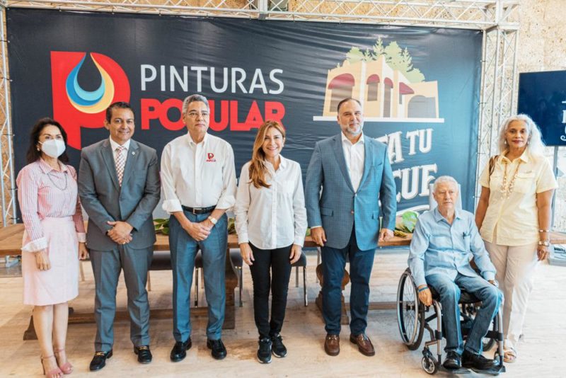 ADN y Pinturas Popular anuncian “Pinta tu Gazcue” para rescate y embellecimiento de viviendas con valor patrimonial