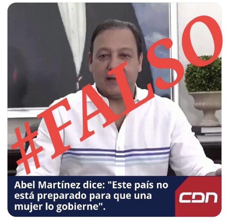 Equipo de campaña Abel Martínez alerta sobre uso de informaciones falsas