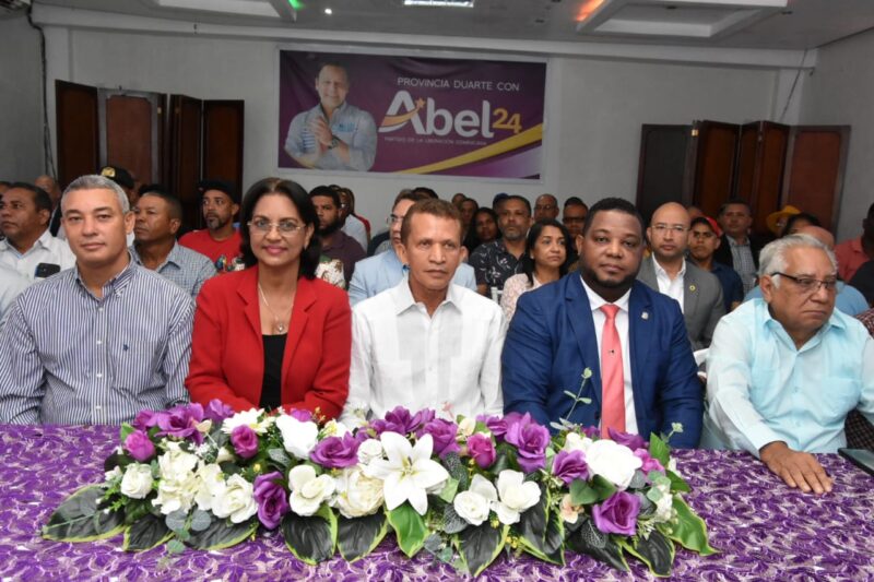 Aseguran triunfo de Abel Martínez en provincia Duarte con el trabajo del 87% de la estructura dirigencial del PLD