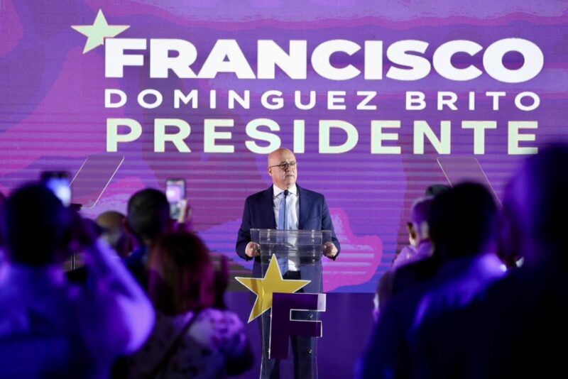 Francisco Domínguez Brito: “Ganaremos el 16 de octubre y en el 2024”.