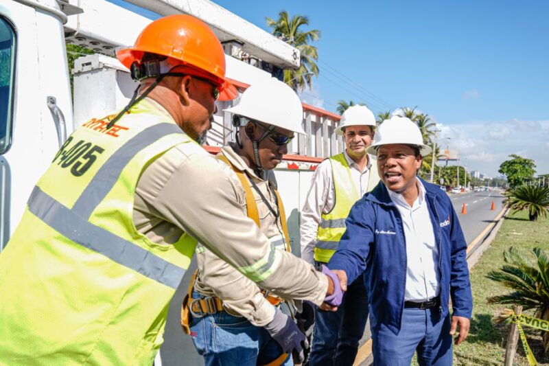 Edesur continuará iluminando el malecón de Santo Domingo