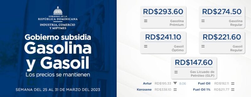 Gobierno subsidia gasoil y gasolina; Los precios se mantienen