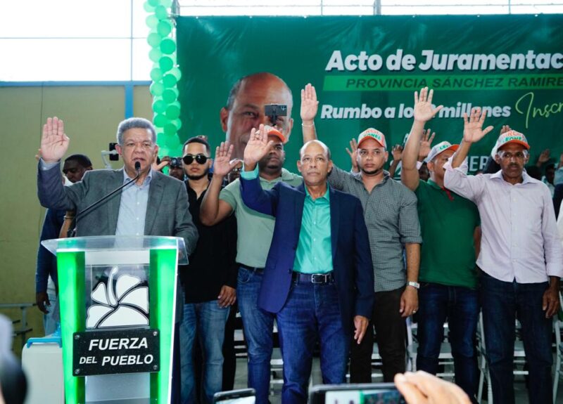 Leonel: «Estamos consolidando nuestra propia fuerza en alianza con el pueblo dominicano»