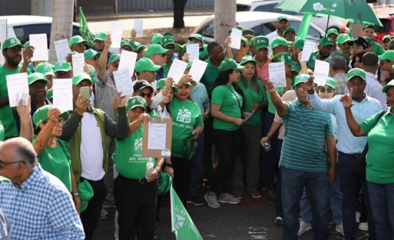 Miles de dirigentes de la Fuerza del Pueblo realizan Jornadas Boschistas de Afiliación este domingo