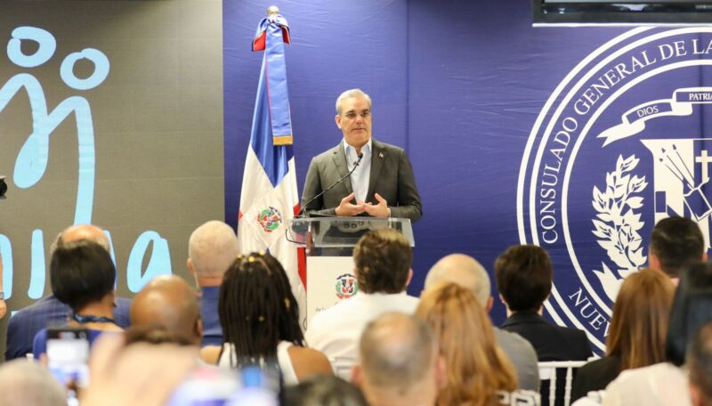 Presidente Abinader anuncia lanzamiento del programa de Viviendas Familia Feliz comunidad dominicana en el exterior