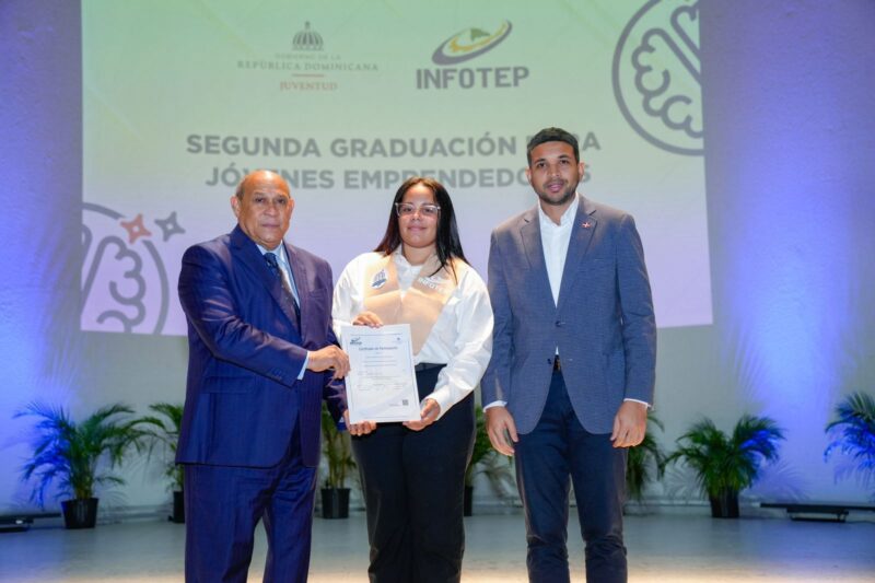 INFOTEP certifica 600 jóvenes del programa Laboratorio de Emprendimiento del Ministerio de la Juventud