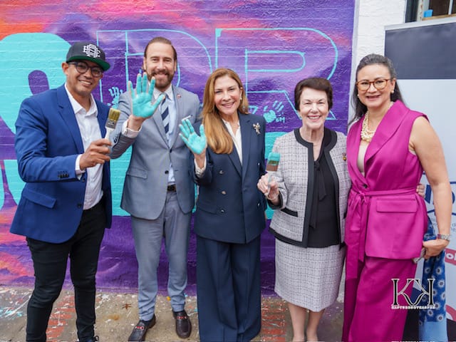 Embajada dominicana inaugura primer mural dominicano en Washington