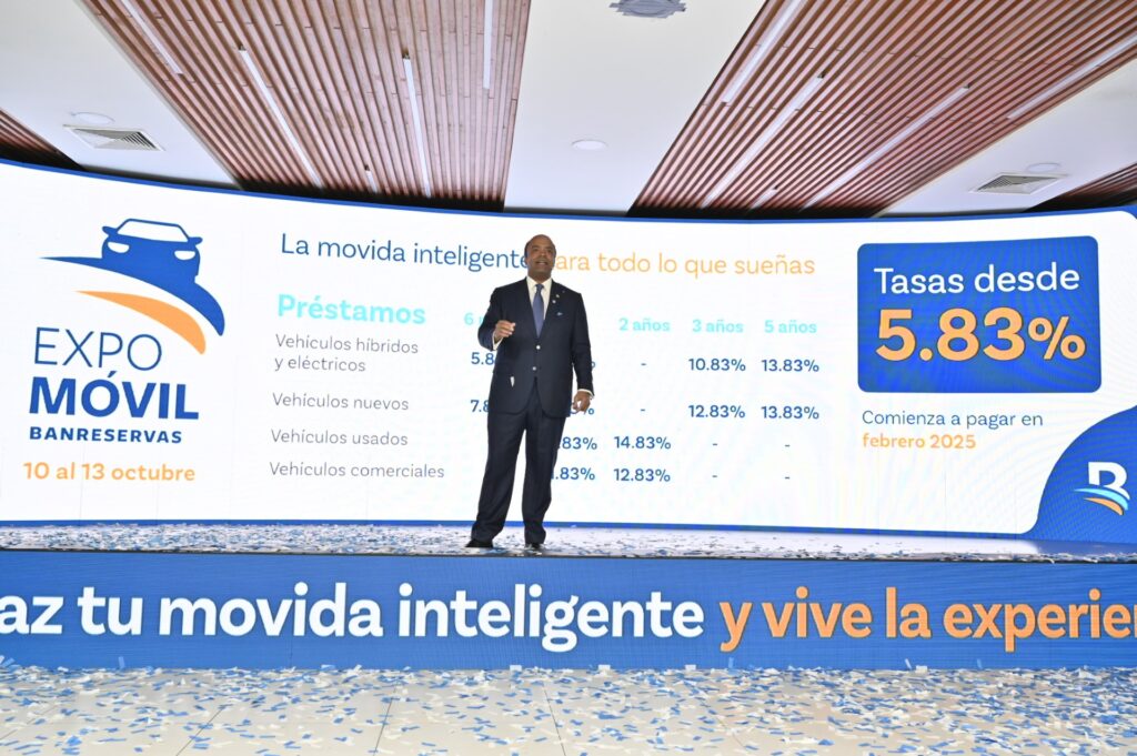 Banreservas inaugura Expomóvil 2024 con atractivas tasas desde 5.83% 